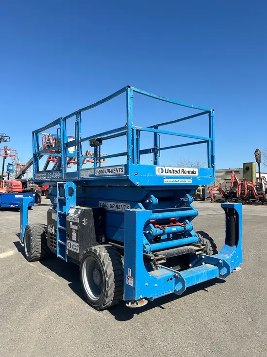 2018 Genie GS-4390 RT Rough Terrain Scissor Lift