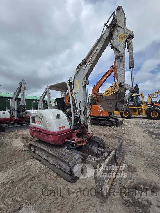2021 Takeuchi TB240 Mini Excavator