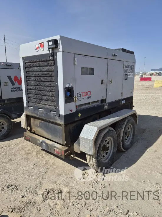 2020 Wacker Neuson G130 Diesel Generator