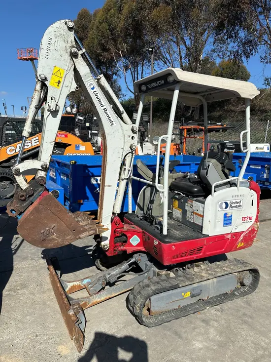 2021 Takeuchi TB216 Mini Excavator