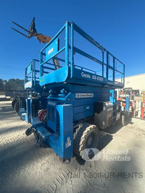 2017 Genie GS-5390 RT Rough Terrain Scissor Lift