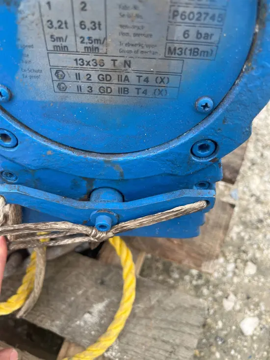 2012 JD NEUHAUS PROFI 3-6TI Hoist