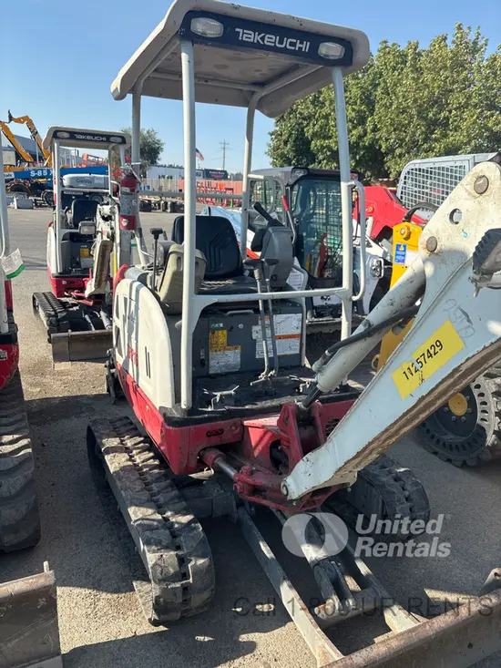 2021 Takeuchi TB216 Mini Excavator