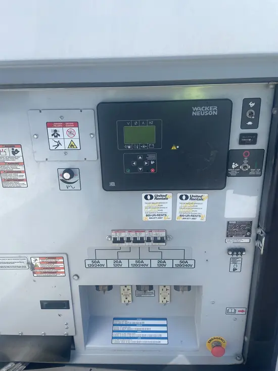 2017 Wacker Neuson G70 T4I Diesel Generator