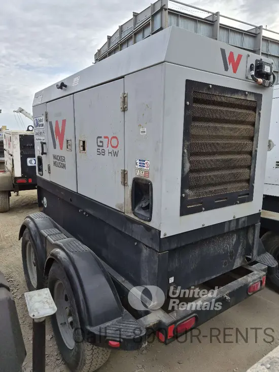 2020 Wacker Neuson G 70 Diesel Generator