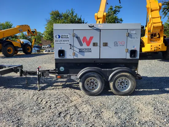 2019 Wacker Neuson G70 T4F Diesel Generator