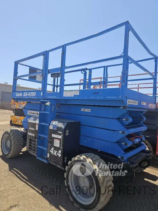 2020 Genie GS-4390 RT Rough Terrain Scissor Lift
