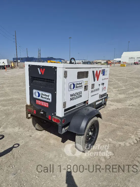 2022 Wacker Neuson G25 T4F Diesel Generator
