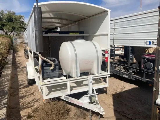 2016 Brock's Trailers 16' COOLING Evaporative Cooling Fan