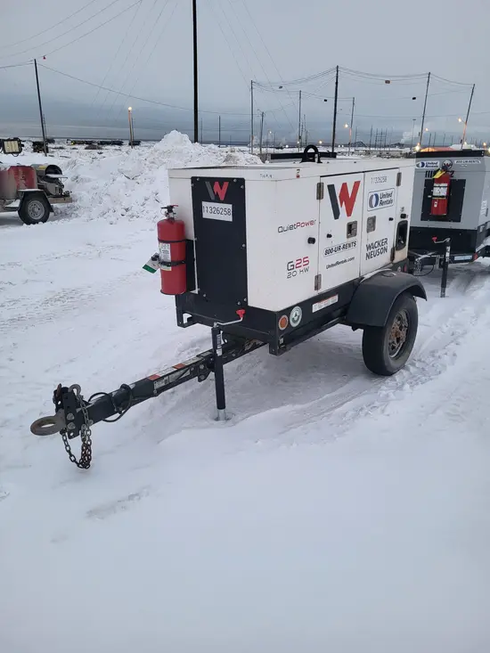 2021 Wacker Neuson G25 T4F Diesel Generator