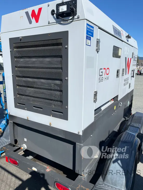 2019 Wacker Neuson G70 T4F Diesel Generator
