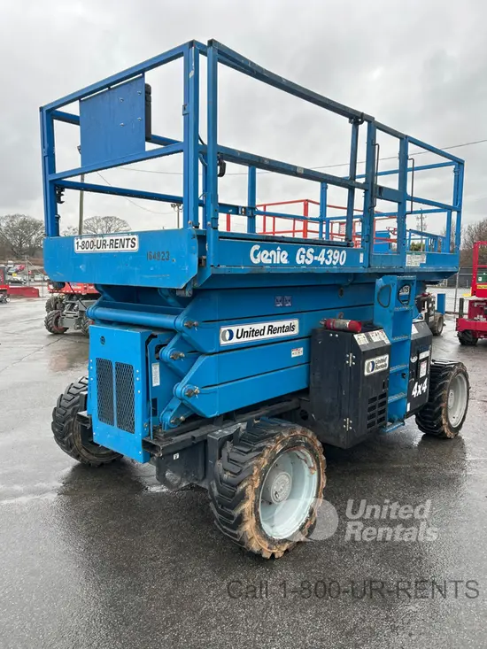 2016 Genie GS-4390 RT Rough Terrain Scissor Lift