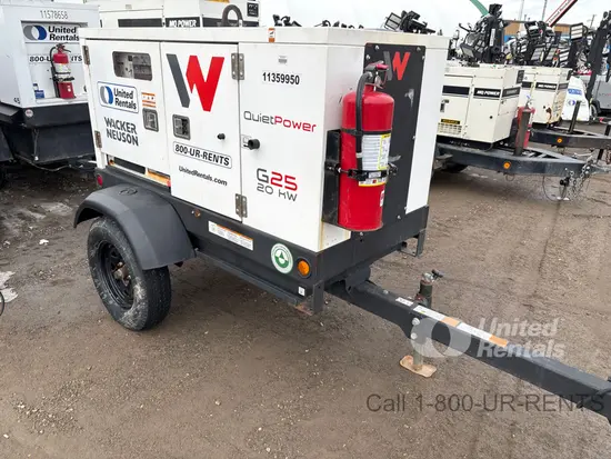 2022 Wacker Neuson G25 T4F Diesel Generator