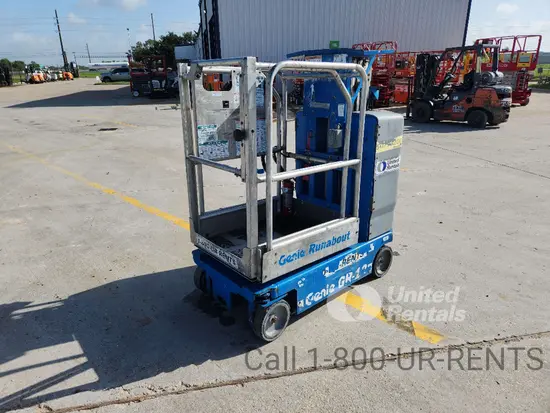 2018 Genie GR-12 Self-Propelled One-Person Lift