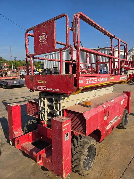 2019 MEC 4069RT Rough Terrain Scissor Lift