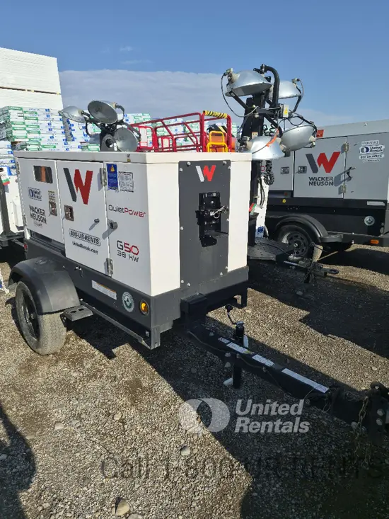 2023 Wacker Neuson G50 T4F Diesel Generator