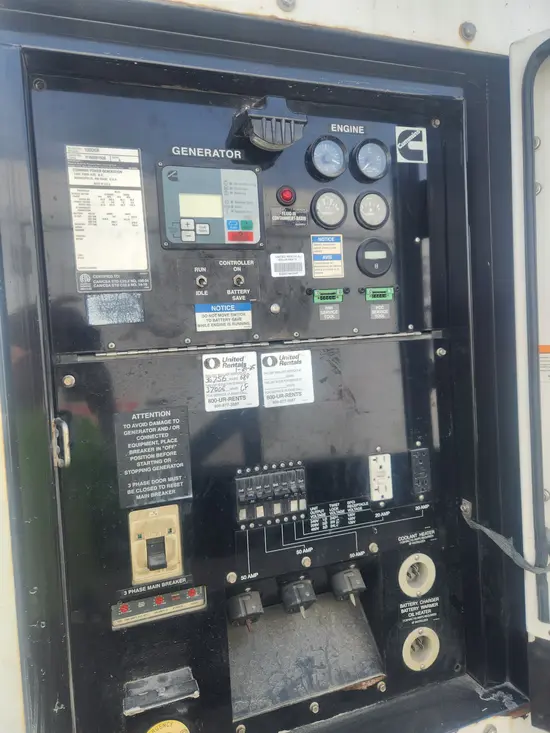 2016 Cummins C100 D6R Diesel Generator