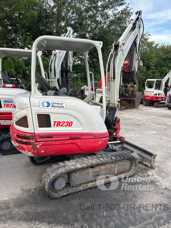 2022 Takeuchi TB230 Mini Excavator