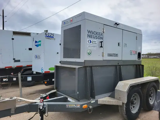 2017 Wacker Neuson G 70 Diesel Generator