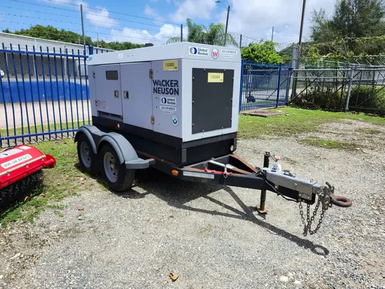2019 Wacker Neuson G50 T4F Diesel Generator