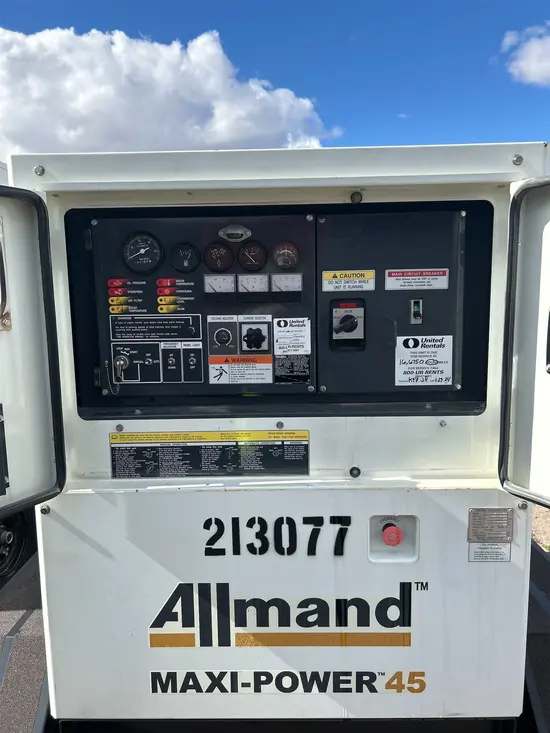 2018 Allmand MP45 Diesel Generator