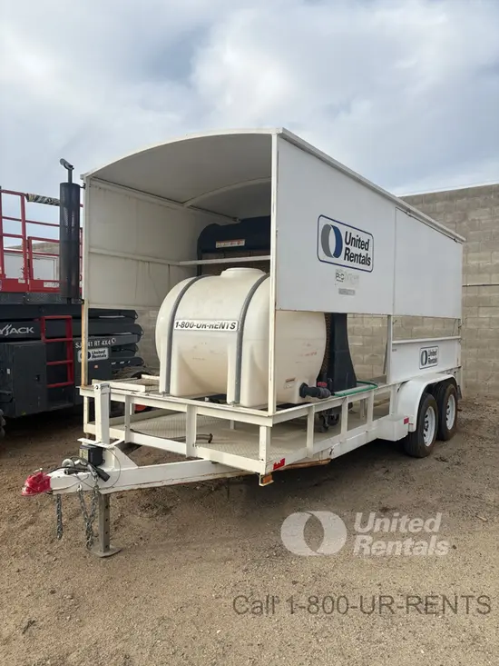 2016 Brock's Trailers 16' COOLING Evaporative Cooling Fan