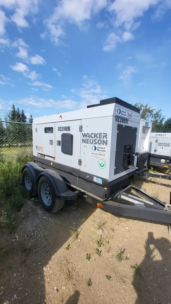 2021 Wacker Neuson G50 T4F Diesel Generator