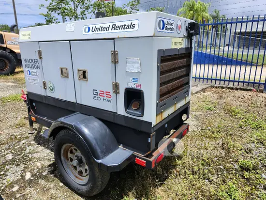 2019 Wacker Neuson G25 T4F Diesel Generator
