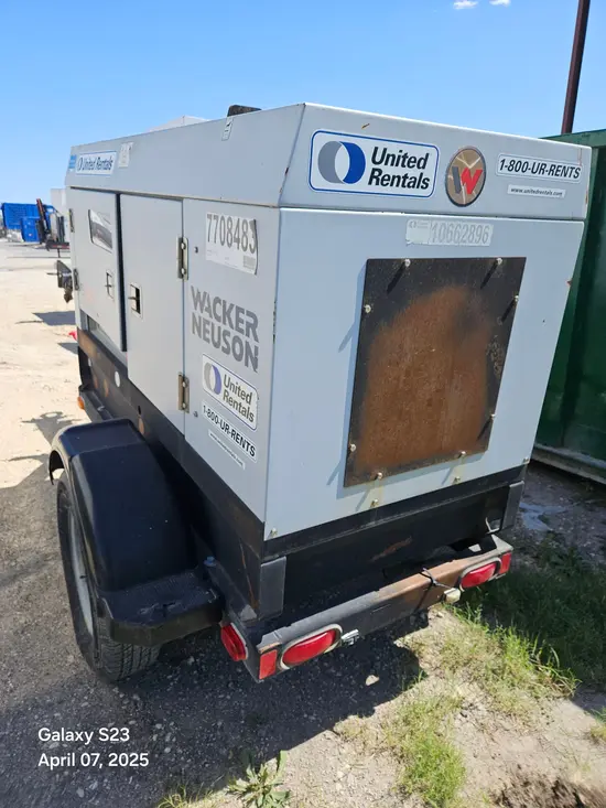 2017 Wacker Neuson G25 T4F Diesel Generator