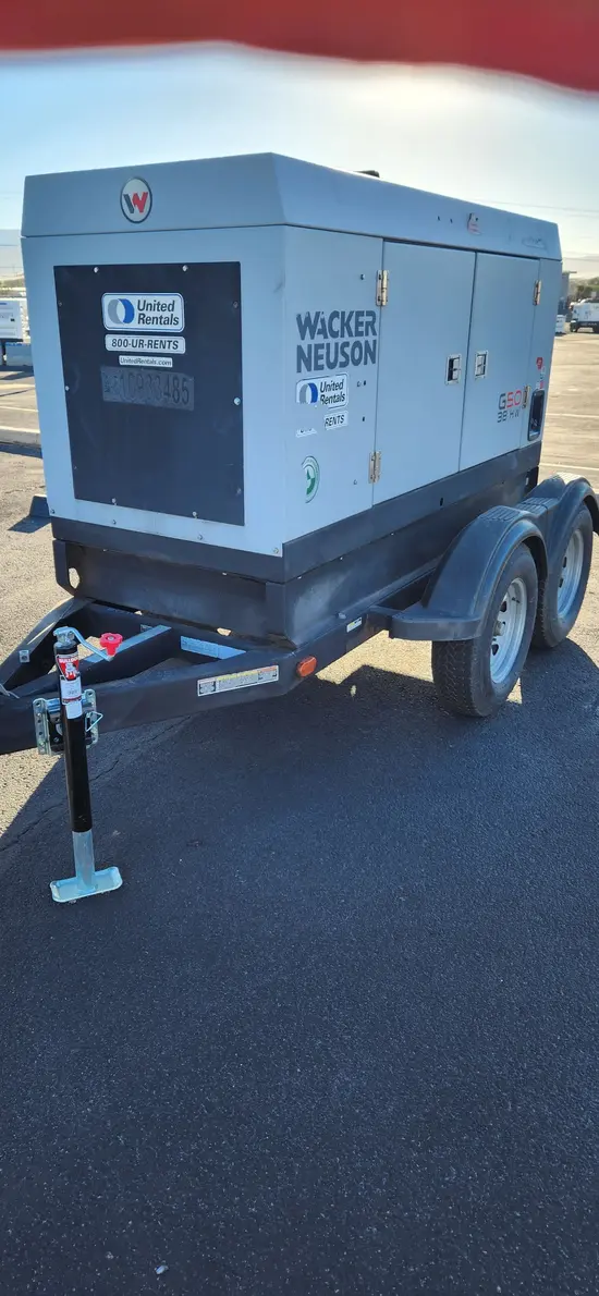 2019 Wacker Neuson G50 T4F Diesel Generator