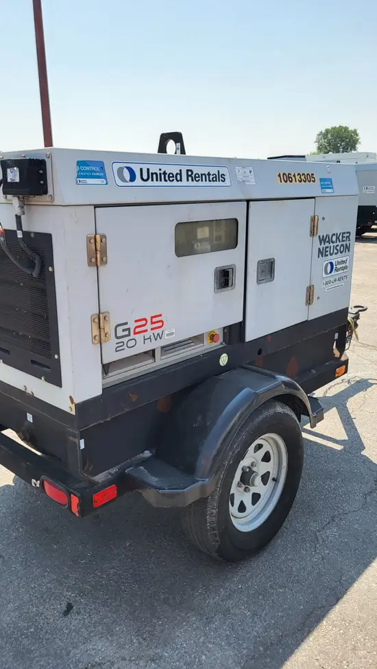 2017 Wacker Neuson G25 T4F Diesel Generator