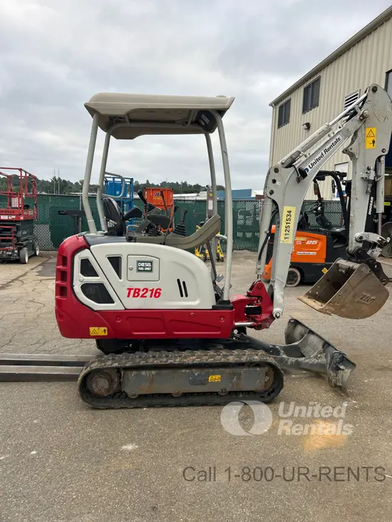 2021 Takeuchi TB216 Mini Excavator