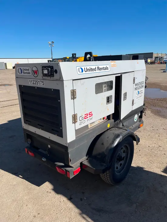 2021 Wacker Neuson G25 T4F Diesel Generator