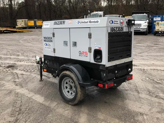 2017 Wacker Neuson G25 T4F Diesel Generator