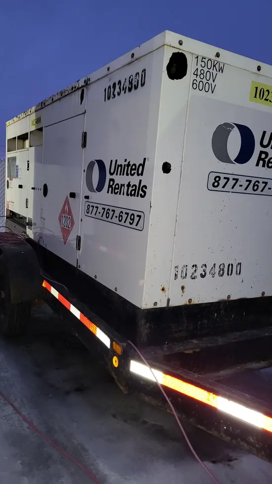 2014 Cummins C150D6R Diesel Generator