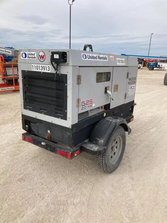 2019 Wacker Neuson G25 T4F Diesel Generator
