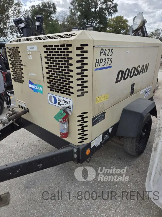 2019 Doosan P425/HP375WCU Air Compressor
