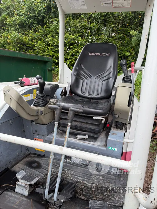 2021 Takeuchi TB240 Mini Excavator