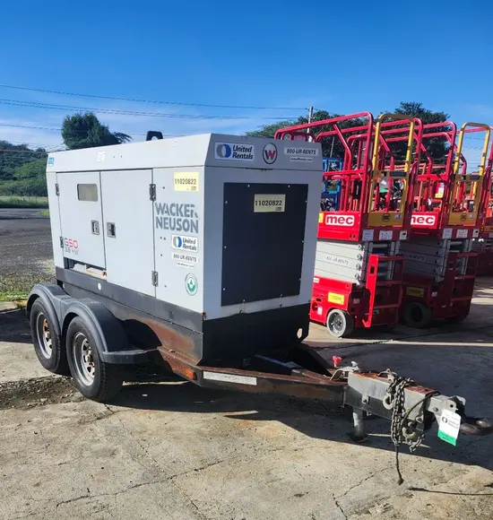 2019 Wacker Neuson G50 T4F Diesel Generator