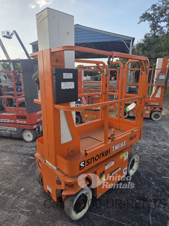 2021 Snorkel TM16E Self-Propelled One-Person Lift