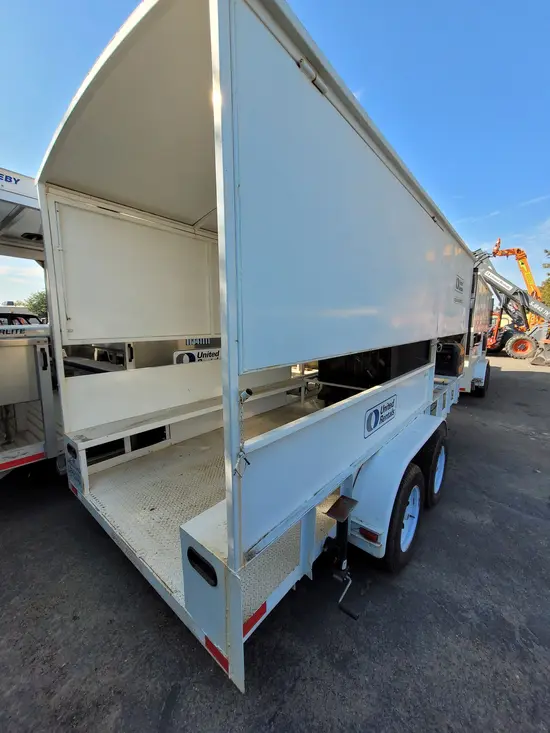 2016 Brock's Trailers 16' COOLING Evaporative Cooling Fan