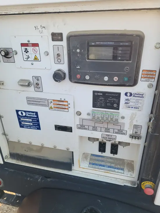 2022 Wacker Neuson G25 T4F Diesel Generator