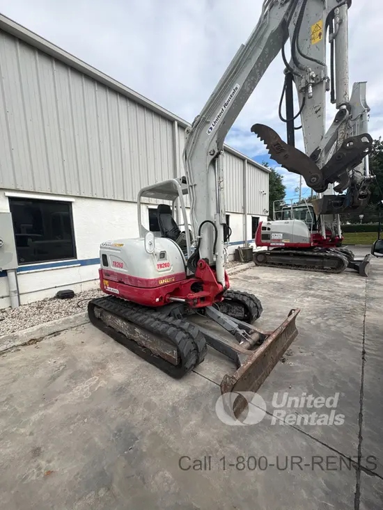 2021 Takeuchi TB260 Mini Excavator