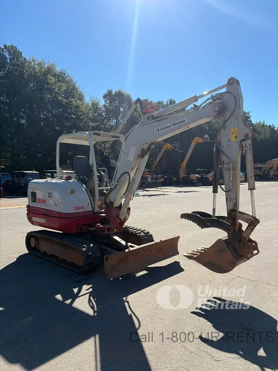 2021 Takeuchi TB240 Mini Excavator
