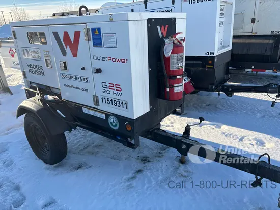 2022 Wacker Neuson G25 T4F Diesel Generator