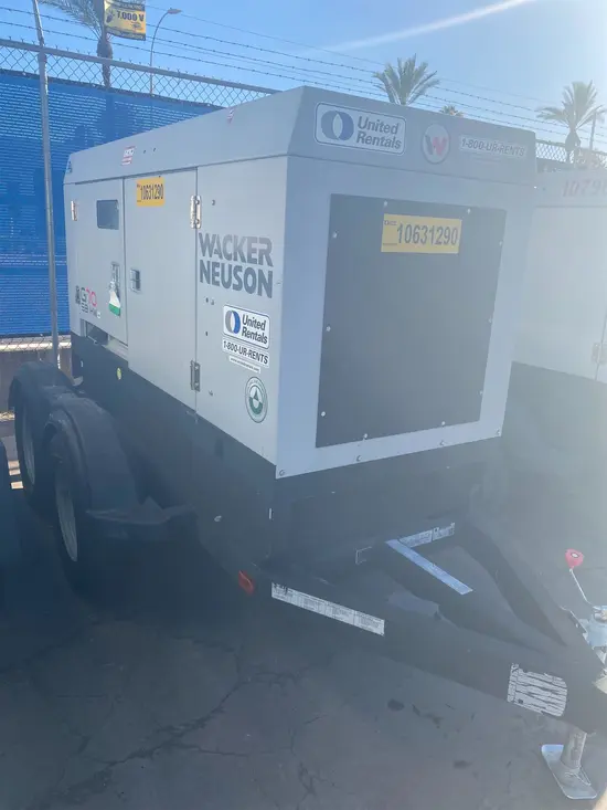 2017 Wacker Neuson G70 T4I Diesel Generator