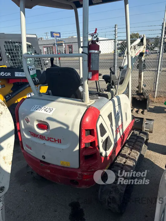2021 Takeuchi TB216 Mini Excavator