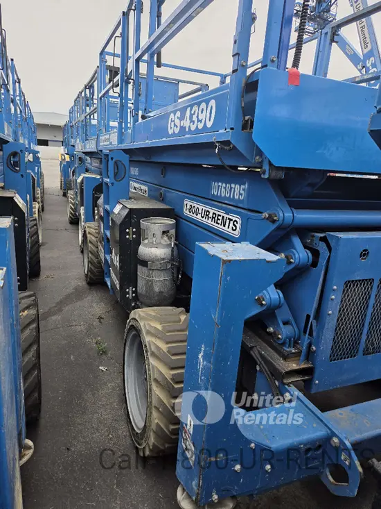 2018 Genie GS-4390 RT Rough Terrain Scissor Lift