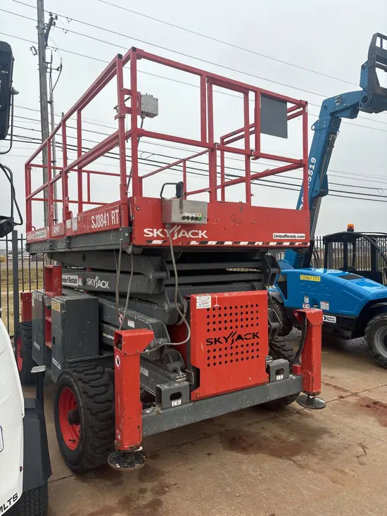 2018 Skyjack SJ8841RT Rough Terrain Scissor Lift