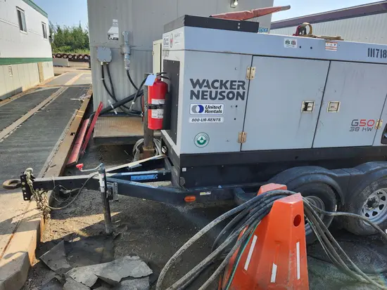 2021 Wacker Neuson G 50 Diesel Generator